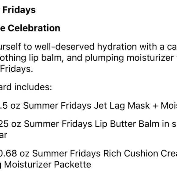 Summer Fridays Hydration Celebration Set - Picture 3 of 3